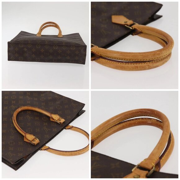 LOUIS VUITTON Monogram Sac Plat Hand Bag M51140 LV Auth BA5984 - Picture 16 of 16